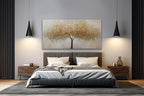 VHMING Wall Art Abstract Gold Tree of Life Modern Artwork Canvas Painting - Image 3