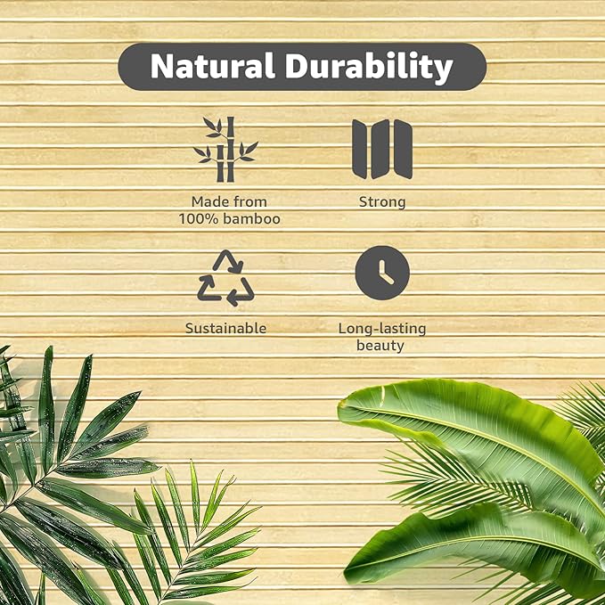 Art3d Natural Bamboo Wall Panel - Image 7