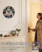 Decorative Wall Clocks Batterys Operated, Retro Wall Clock - Image 7