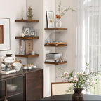 Square Floating Shelves for Wall 8"W x 8"D x 1.2"H, Small Engineered Wood Wall - Image 5