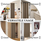 RYB HOME 100% Blackout Door Curtain - Image 5