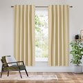 RYB HOME 100% Blackout Short Curtains by RYBHOME