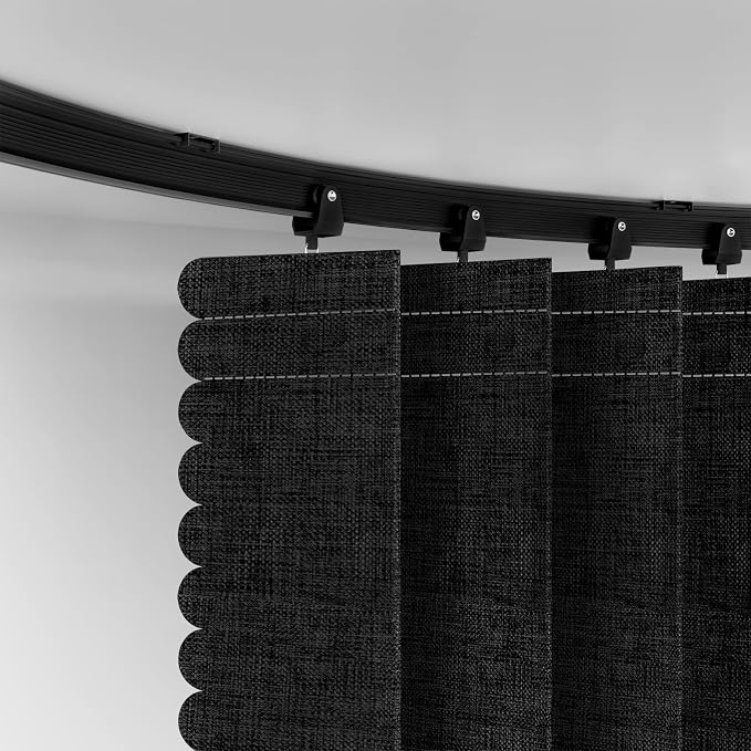 Room Divider Curtain Sets with Flexible Ceiling Track, Privacy Soundproof - Image 4