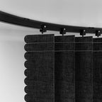 Room Divider Curtain Sets with Flexible Ceiling Track, Privacy Soundproof - Image 4