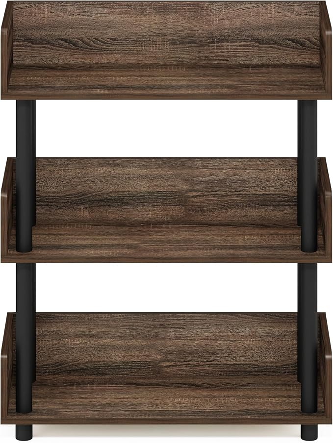Furinno TURN-N-TUBE Display Shelf, 3-Tier Storage Shelves - Image 6