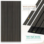 Wood Veneer Acoustic Panels, 4 Pack 47.2”x23.6” Sound Panels, Decorative Large - Image 3