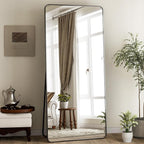 BEAUTYPEAK Black Full Length Mirror, Suitable by BEAUTYPEAK