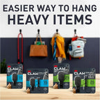 3M CLAW 15 lb. 2 Drywall Black Hooks & 2 Extra Picture Hangers, Heavyweight - Image 11