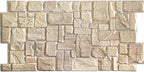 Dundee Deco PG7005-10 Beige Faux Limestone PVC 3D Wall Panel, 3.3 ft X 1.7 ft - Image 4