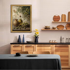Wood Framed Olive Kitchen Wall Art, Vintage Rustic Still Life Canvas Print - Image 6