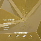 AMZDEPOT 3D Wall Panels for Interior Wall Decor, 3 Layout Options PVC Textured - Image 6
