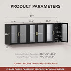 Furnaza LED Wall Storage Cabinets - Image 2