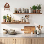 Dreamland 40 Inches Floating Shelves - Image 4