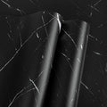 Abyssaly Black Marble Contact Paper Peel and Stick Countertops Waterproof Matte by Abyssaly