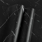 Abyssaly Black Marble Contact Paper Peel and Stick Countertops Waterproof Matte by Abyssaly