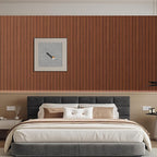 Arthome Peel and Stick Slat Wall Panels 15.7 "x240, Self-Adhesive PVC Wood - Image 4