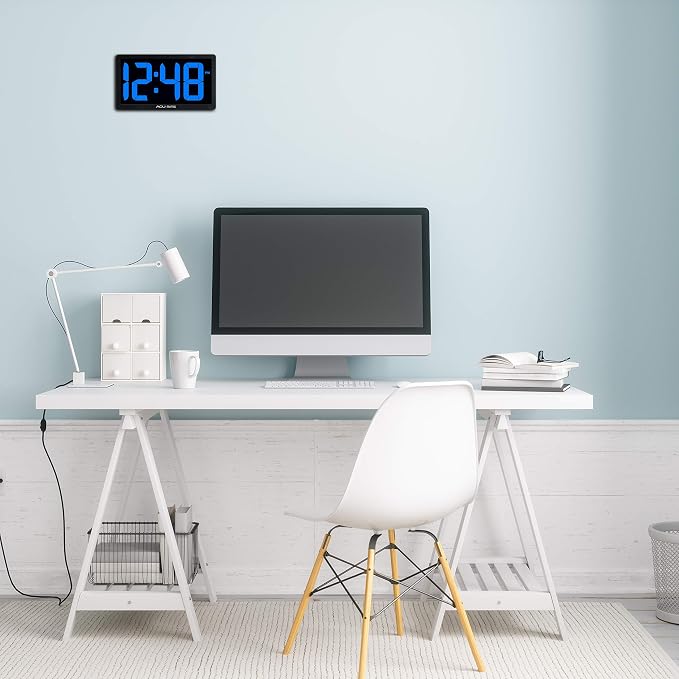 AcuRite 75111M 10-inch LED Digital Clock - Image 6
