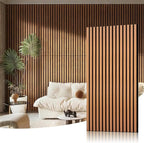 Wood Slat Acoustic Wall Panels-3D Fluted Sound Absorbing Panel by Greymond
