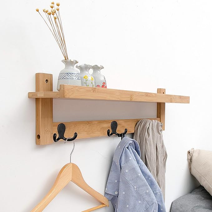 IBosins 16 Pack Heavy Duty Double Prong Coat Hooks Wall Mounted - Image 6