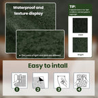 Abyssaly Dark Green Peel and Stick Wallpaper - Image 3