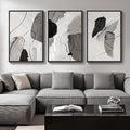 Large Framed Modern Abstract Wall Art by Cuspin