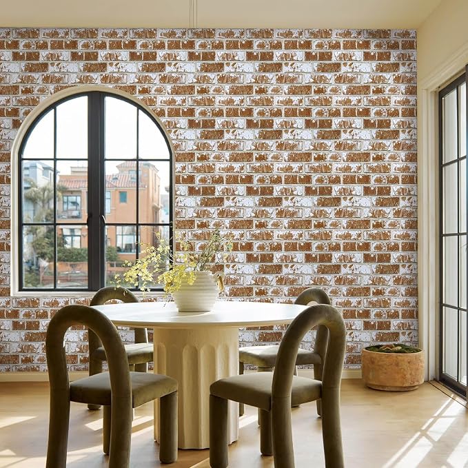 Commomy 3D Peel and Stick Brick Backsplash - Image 2