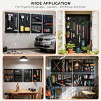 INCLY 4 Pack Peg Board, Peg Board Panels - Image 7