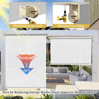 Shade&Beyond Outdoor Roller Shades - Image 5