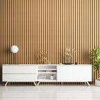 Art3d 4 Pc 96"x5.7" Wood Slat Wall Panel - Image 8
