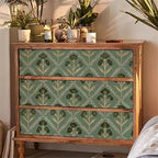 Orainege Peel and Stick Wallpaper Vintage Floral Wall Paper Boho Contact Paper - Image 5
