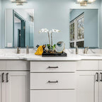 Frameless Bathroom Mirror for Wall, Rectangle Beveled Edge Mirror for Over Sink - Image 4