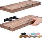 Sorbus Floating Shelves for Wall – 16 Inch Floating Shelf for Kitchen, Living by Sorbus
