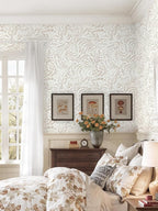 Heroad Peel and Stick Wallpaper Modern Boho Contact Paper Neutral Beige Wall - Image 3