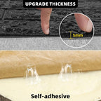 40 PCS 3D Wall Panels Peel and Stick Faux Foam 11.8"*11.8" Black Brick Wallpaper - Image 3