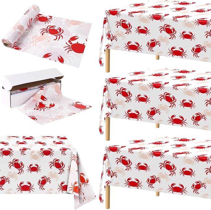 Kochorie 100 Ft x 54 Inch Crab Boil Party Tablecloth Roll by Kochorie