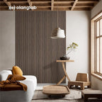 Olanglab Wood Wall Panels 4 Pack, Wood Slat Acoustic Wall Panels, 94.5"x12.6" - Image 2