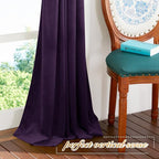 NICETOWN Purple Velvet Curtains 63 inches - Image 7