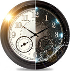 Illuminated Large Outdoor Clock by LovelyHomeEssentials