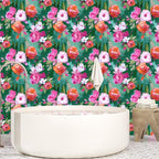 BOKEBEVE Green Bright Wallpaper Peel and Stick Colorful Contact Paper - Image 6