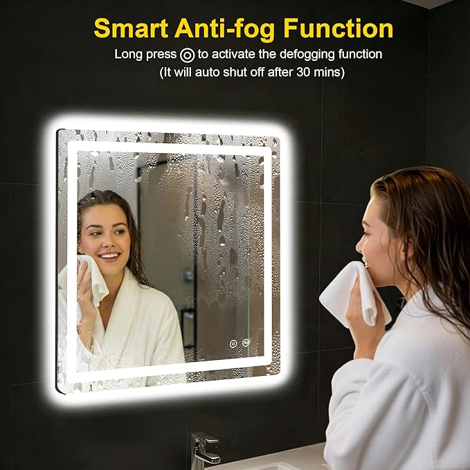LED Bathroom Mirror with Lights - Image 4