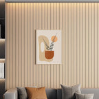 Arthome Peel and Stick Slat Wall Panels 15.7 "x400, Self-Adhesive PVC Wood - Image 4