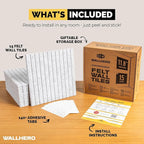 WALLHERO Office Cork Board, Tac Board, Large Felt Board, Wall Protector - Image 3