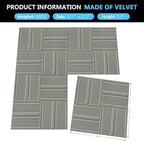 Velvet 3d wall panels for Interior wall Decor peel and stick, Soundproof - Image 3