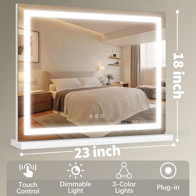 FENNIO 23" x 18" Vanity Mirror - Image 7