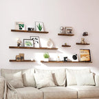 Floating Shelves for Wall Decor, Long Wall Mounted Storage Shelf for Bedroom - Image 6