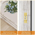 ZHUNFA External Three-Layer Arched Full Length Mirror - Image 2
