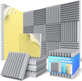 12 Pack Sound Proof Foam Panels by Unknown