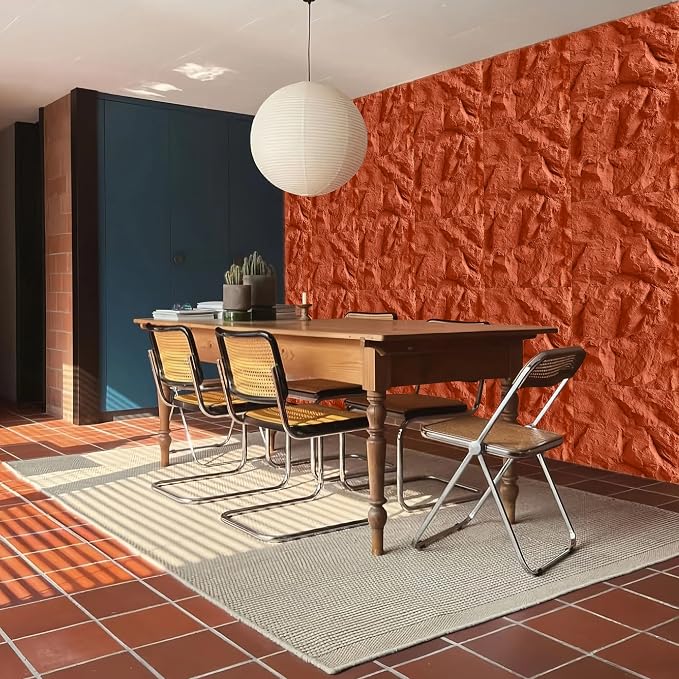 3D Faux Stone Wall Panels, Lightweight & Waterproof Accent Marble Rock Skin - Image 5