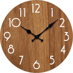 Wall Clock, Modern Wall Clocks Battery Operated, Silent Non Ticking Clock by wallclock