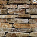 Commomy 3D Faux Stone Peel and Stick Wall Tiles by CommomyDecor